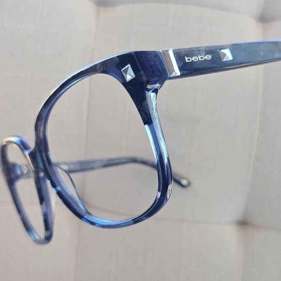 Bebe Women Eyeglasses Frame CLEVER BB7038 Glasses 56[]16 135 - Picture 3 of 12